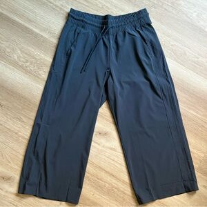 ATHLETA wide leg drawstring crop pants